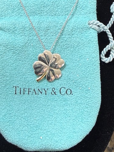 Collana quadrifoglio tiffany - collana,