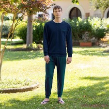 Pigiama uomo scollo serafino