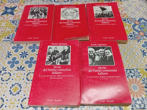 Lotto libri storia partito - libri,