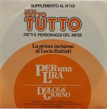 disco vinile 45 giri tutto la prima incisione di lucio battisti ricordi