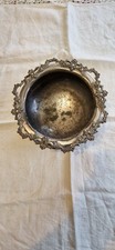 VASO ARGENTATO IN METALLO