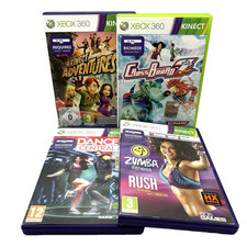 Videogiochi XBOX 360 KINECT ADVENTURES - ZUMBA - DANCE CENTRAL - CROSS BOARD