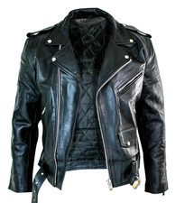 Giacca Moto Uomo Pelle Vera