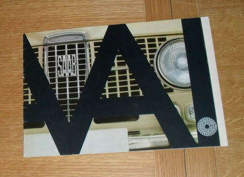 Brochure saab 1966 berlina - 1966,