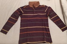 Polo righe  Manica Lunga Marlboro Classic