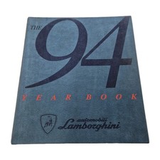 AUTOMOBILI LAMBORGHINI YEAR BOOK 1994/ VOLUME UFFICIALE CELEBRATIVO