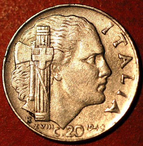 1940 italy centesimi 75 - italy, 20