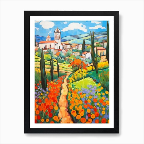 Pienza italia quadro - pienza,