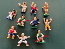 GIG Olimpini Lotto Di 10 Personaggi Vintage 