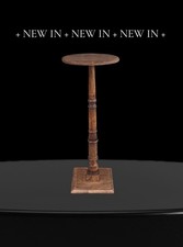 PORTAVASO LEGNO COLONNA LEGNO H.81x27x27 PIEDISTALLO LEGNO PORTAFIORI LEGNO