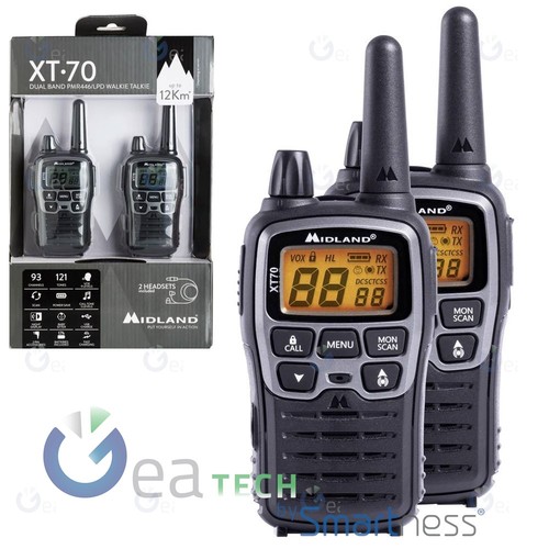 Midland xt70 doppio walkie - doppio,