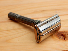 Rasoio di sicurezza uomo Gillette vintage U.S.A. Slim Regolabile 1-9 codice L-4 1966