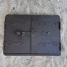 Vecchia porta stufa porta