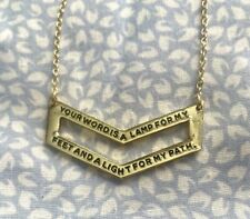 Collana placcata oro Chevron