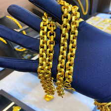 Collana catena quadrata