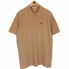 Polo Burberry uomo XL marrone
