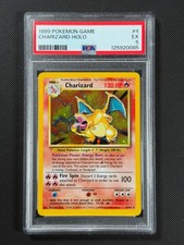 PSA 5 Charizard 4/102 HOLO