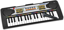| Playkeys - Tastiera Giocattolo a 37 Tasti per Piccoli Musicisti Con Passo Mini