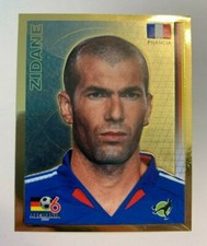 Zinedine ZIDANE Francia Navarrete Alemania 2006 Album Mundial N 345