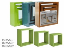 Set 3 Mensole da Parete Muro