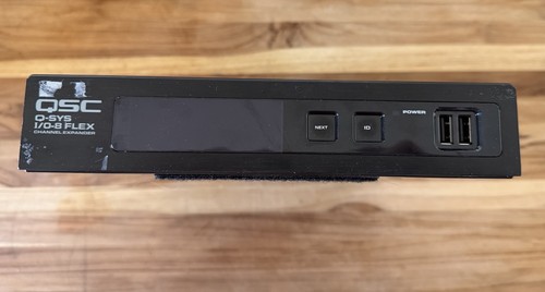 Qsc sys 8 flex channel - i/o-8,