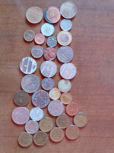 Stock monete 3 gettoni - 31, e