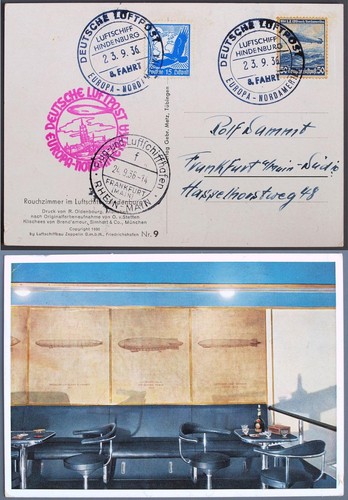 Germany usa 1936 - to, zeppelin