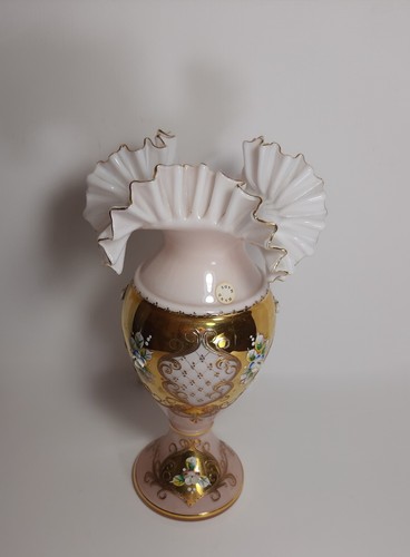 Vaso vetro opalino murano - vetro, di