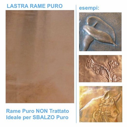 Rame puro per sbalzo lastra - puro,