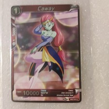 Extremely Rare holo Caway db2-014 dragon ball super waifu card