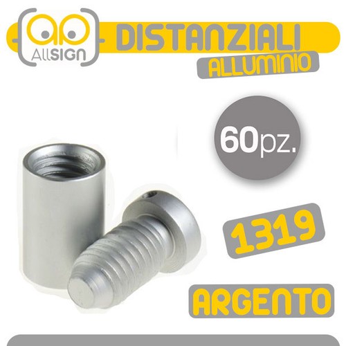 60x distanziali argento 1319 - 60x,