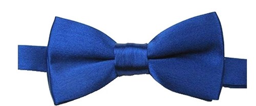 Nuova cravatta con fiocco - , blu