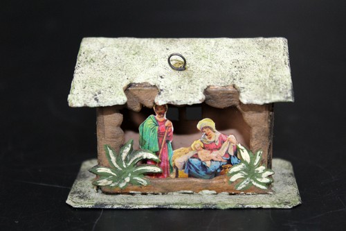 Vecchio presepe addobbi - vecchio,