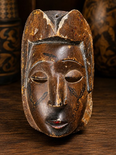 Maschera ritratto baule - ritratto,