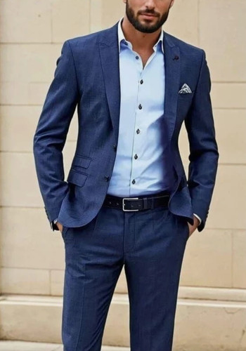 Abiti uomo blu matrimonio