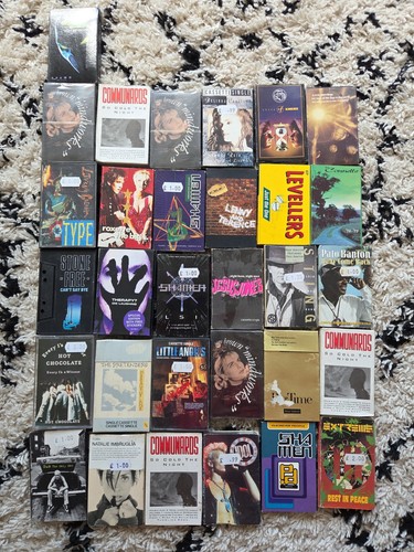Cassette single joblot - 31,