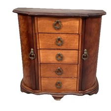 Vtg Jewelry Organizer/Armoire