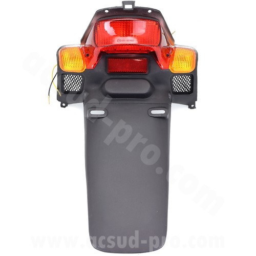 Feu arriere complet adapt mbk - arriere,