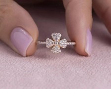 Anello donna quadrifoglio