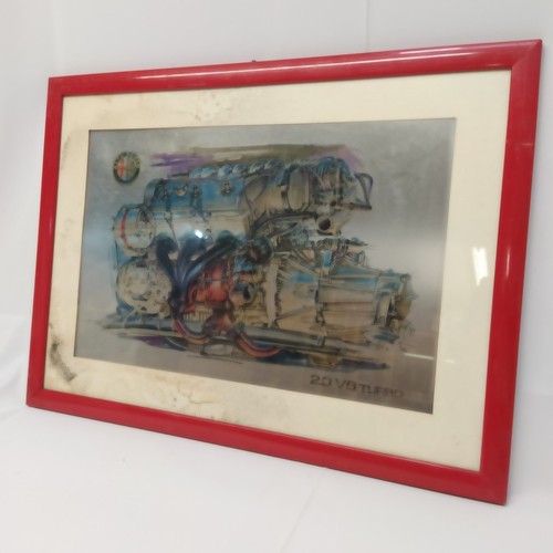 Giorgio alisi litografia - alisi, su