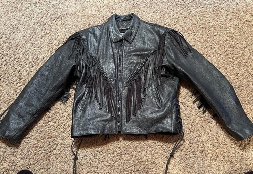 Cappotto giacca pelle vintage