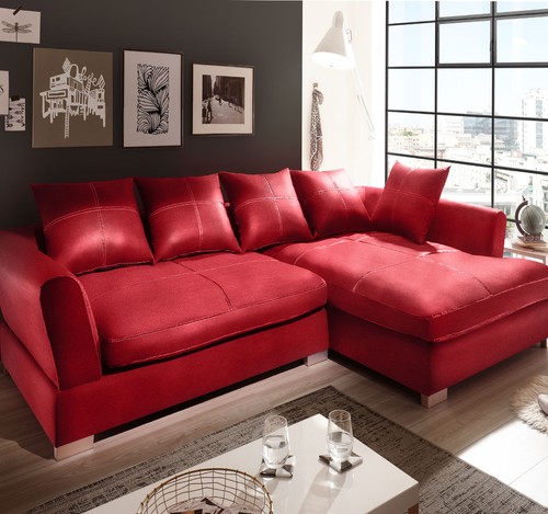 Divano design rosso big - , sofa