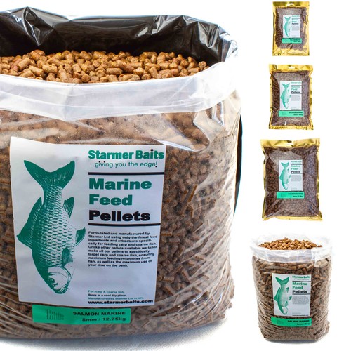 Pellet salmone marino alto - pellet, di