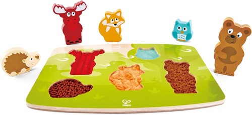 Hape puzzle tattile degli - -,