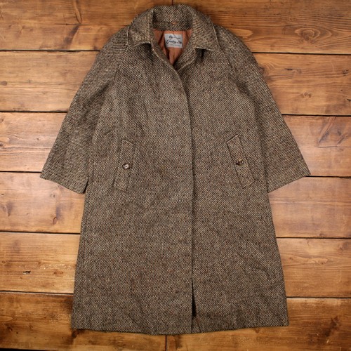 Cappotto lana vintage country - lana,