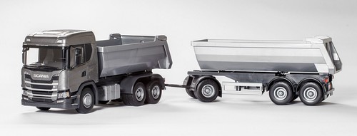 Emek scania 6x4 grigio con - scania, g