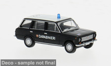 Brekina 22427 1:87 H0 Fiat 124 Familiare Carabinieri Nero 1966 NUOVO IMBALLO ORIGINALE 2025