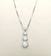 CATENINA RECARLO XE 421/020 CON DIAMANTI E ORO BIANCO 18 CT 750 MADE IN ITALY