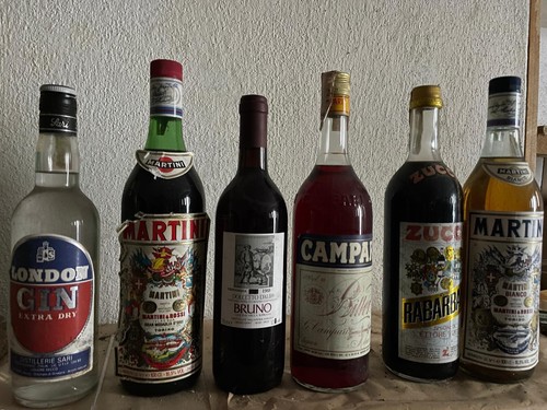Bottiglie liquori vintage - liquori,