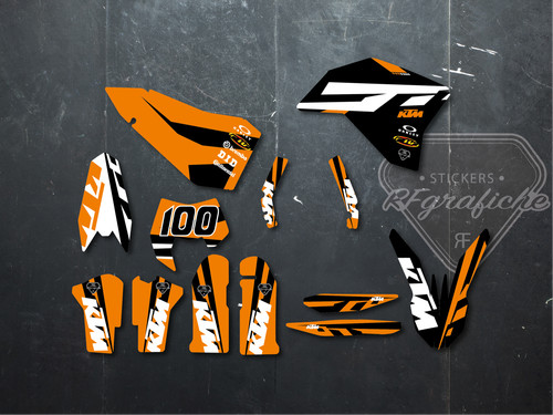 Grafiche ktm exc - grafiche,